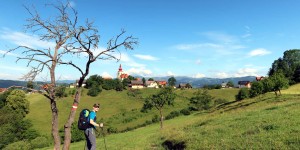 Beitragsbild des Blogbeitrags Der Weststeirische Jakobsweg mit Sonne, Regen und Gewitter 