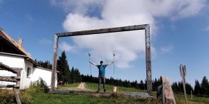 Beitragsbild des Blogbeitrags Glücklichsein und Freude beim Gehen am Mariazellerweg!