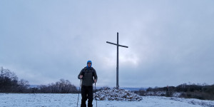 Beitragsbild des Blogbeitrags Schnee am Camino France, im April!