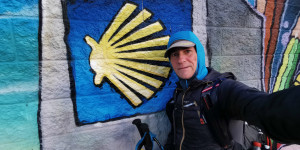 Beitragsbild des Blogbeitrags 800 km Camino France 2022, Regen, Sturm, Covid-19 und ich!