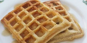 Beitragsbild des Blogbeitrags Einfaches Waffel Rezept