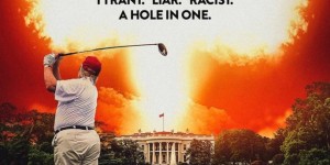 Beitragsbild des Blogbeitrags „Tyrann, Lügner, Rassist“: Neue Michael Moore-Doku über Donald Trump kommt in die Kinos