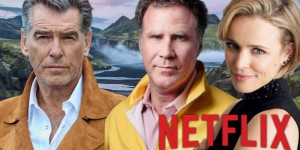 Beitragsbild des Blogbeitrags Pierce Brosnan und Will Ferrell drehen für Netflix Eurovision-Film