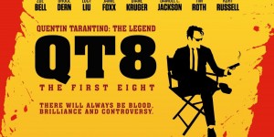 Beitragsbild des Blogbeitrags „QT8: Quentin Tarantino – The First Eight“ – Kritik (dzt. auf Arte)