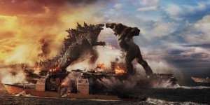 Beitragsbild des Blogbeitrags „Godzilla vs. Kong“: Kritik zum Kinostart