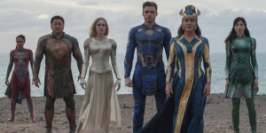 Beitragsbild des Blogbeitrags „Eternals“ – Kritik zum Kinostart