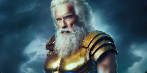 Beitragsbild des Blogbeitrags Arnold Schwarzenegger wird zum Göttervater Zeus 