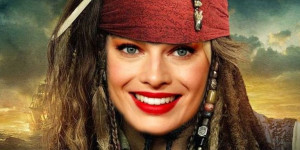 Beitragsbild des Blogbeitrags „Fluch der Karibik“ – Neuauflage: Margot Robbie soll Johnny Depp ersetzen