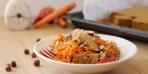 Beitragsbild des Blogbeitrags Cake Bowl – Karottenkuchen