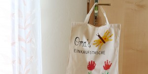 Beitragsbild des Blogbeitrags Muttertag: Einkaufstasche für die Oma 