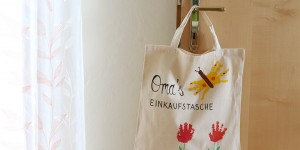 Beitragsbild des Blogbeitrags Muttertag: Einkaufstasche für die Oma