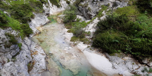 Beitragsbild des Blogbeitrags Wildschwimmen & Flussbaden in Österreich: kalt und kälter 