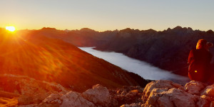 Beitragsbild des Blogbeitrags Berg-Meditation: von Stille, Kraft und Ewigkeit
