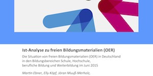 Beitragsbild des Blogbeitrags [book] Ist-Analyse zu freien Bildungsmaterialien (OER) #OER 