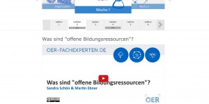 Beitragsbild des Blogbeitrags Unsere Videos über offene Bildungsressourcen werden genutzt – großartig! #oer #coer17