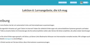 Beitragsbild des Blogbeitrags [imoox] Die 6. Einheit bei „Gratis Online Lernen“ ist online  #gol17 #imoox 