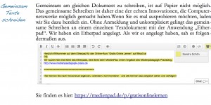Beitragsbild des Blogbeitrags [imoox] 7. Einheit „Gratis online lernen“ – Gemeinsam macht es mehr Spaß! #gol17  #imoox 