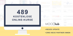 Beitragsbild des Blogbeitrags [mooc] MOOChub wächst weiter #moochub #imoox 