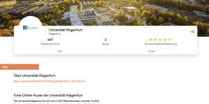 Beitragsbild des Blogbeitrags [imoox] Landingpage Universität Klagenfurt #imoox 