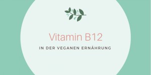Beitragsbild des Blogbeitrags Vitamin B12 in der veganen Ernährung 