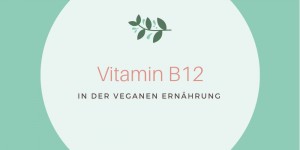 Beitragsbild des Blogbeitrags Vitamin B12 in der veganen Ernährung