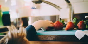 Beitragsbild des Blogbeitrags Omega-3 in der veganen Kinderernährung