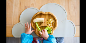 Beitragsbild des Blogbeitrags Baby Led Weaning, aber bitte vegan!