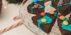 Beitragsbild des Blogbeitrags Rezept: Christmas Tree Brownies 