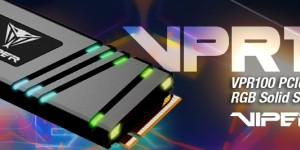 Beitragsbild des Blogbeitrags Viper Gaming stellt neue VPR100 M.2 PCIe RGB-SSD vor 