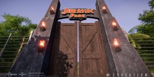 Beitragsbild des Blogbeitrags Jurassic World Evolution: Return to Jurassic Park – DLC lässt den originalen Park wieder aufbauen