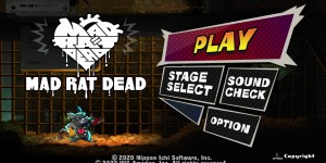 Beitragsbild des Blogbeitrags Mad Rat Dead: Soundtrack und neue Gameplayeindrücke des Rythmus Plattformes veröffentlicht