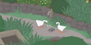Beitragsbild des Blogbeitrags Untitled Goose Game: Ab sofort kann im Koop gespielt werden