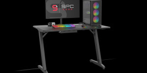Beitragsbild des Blogbeitrags SPC Gear präsentiert den Gaming-Tisch GD100 und die Atlas 100 Monitortischhalterung