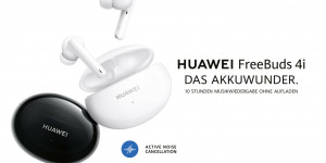 Beitragsbild des Blogbeitrags HUAWEI FreeBuds 4i  – Starker Klang und hohe Akkulaufzeit 