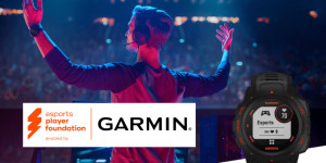 Beitragsbild des Blogbeitrags Garmin unterstützt Spieler:innen der esports player foundation