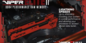 Beitragsbild des Blogbeitrags Viper Gaming stellt seine neuen Viper Elite II DDR4-Speichermodule vor
