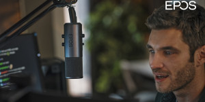 Beitragsbild des Blogbeitrags EPOS bietet Studio-Aufnahmequalität für Gamer mit dem neuen Streaming-Mikrofon B20
