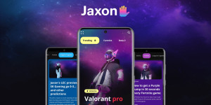 Beitragsbild des Blogbeitrags Samsung und upday präsentieren eSports-App Jaxon 