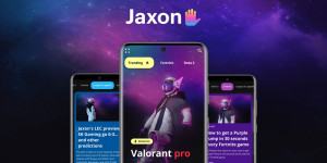 Beitragsbild des Blogbeitrags Samsung und upday präsentieren eSports-App Jaxon