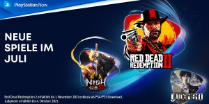 Beitragsbild des Blogbeitrags PlayStation Now im Juli unter anderem mit Red Dead Redemption 2, Nioh 2, God of War, Judgment 