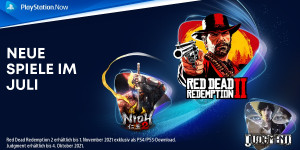 Beitragsbild des Blogbeitrags PlayStation Now im Juli unter anderem mit Red Dead Redemption 2, Nioh 2, God of War, Judgment