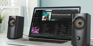 Beitragsbild des Blogbeitrags Creative T60 – Neues kompaktes 2.0 Hi-Fi-Desktop-Lautsprechersystem vorgestellt