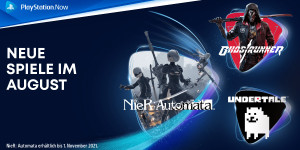 Beitragsbild des Blogbeitrags PlayStation Now-Spiele im August: NieR: Automata, Ghostrunner und Undertale 
