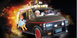 Beitragsbild des Blogbeitrags PLAYMOBIL bringt das A-Team – Der Van kommt im Oktober!