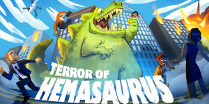 Beitragsbild des Blogbeitrags Terror of Hemasaurus – Zerstöre, verwüste und rette den Planeten 