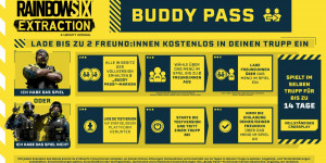 Beitragsbild des Blogbeitrags Tom Clancys Rainbow Six Extraction erscheint am 20. Januar inklusive Buddy Pass 