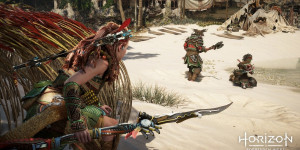 Beitragsbild des Blogbeitrags Horizon Forbidden West: So präsentiert sich das Kampfsystem – Überlistet eure Gegner