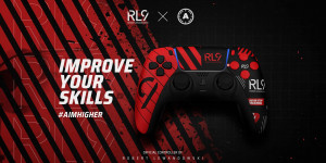 Beitragsbild des Blogbeitrags AIMCONTROLLERS – PS5 & Xbox Series X|S Controller signiert von Robert Lewandowski