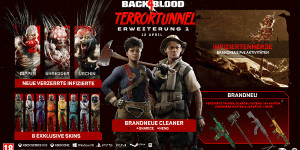 Beitragsbild des Blogbeitrags Back 4 Blood: Launch Trailer zum DLC Terrortunnel veröffentlicht 