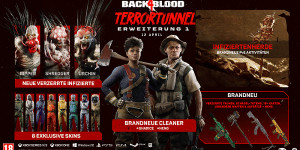 Beitragsbild des Blogbeitrags Back 4 Blood: Launch Trailer zum DLC Terrortunnel veröffentlicht